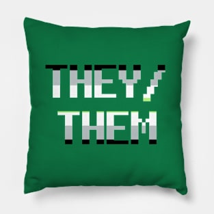 they/them (agender) Pillow