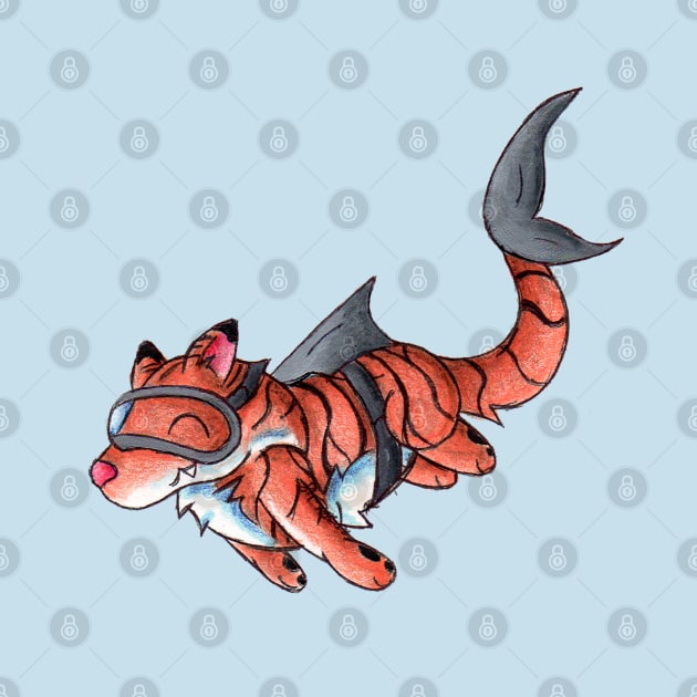 Tiger Shark by KristenOKeefeArt