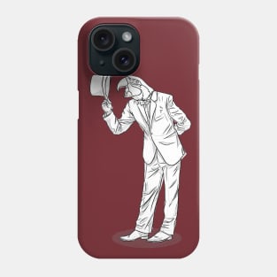 The Dapper Macaw Phone Case