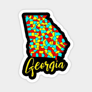 USA state: Georgia Magnet