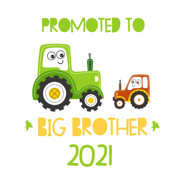 Promoted to Big brother tractor announcing pregnancy 2021 by alpmedia