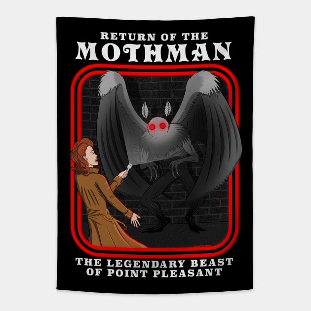 Return of the Mothman Tapestry by Justanos