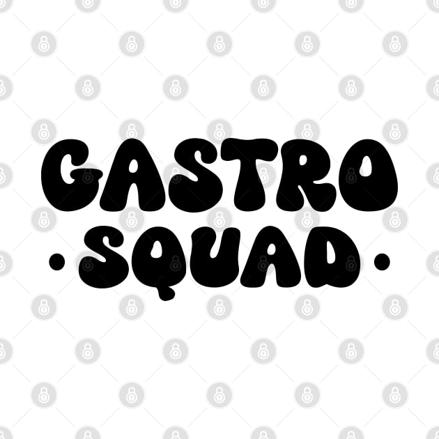 Gastro Squad Groovy Design For Doctor Gastroenterology by WildFoxFarmCo