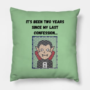 Vampire Confessional Pillow