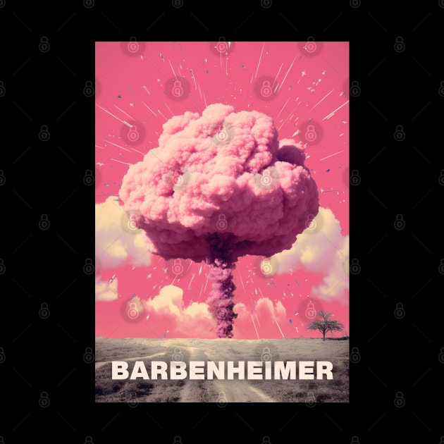 Barbie x Oppenheimer 2023 | BARBENHEIMER by Retro Travel Design