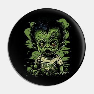 Zombie Baby Pin