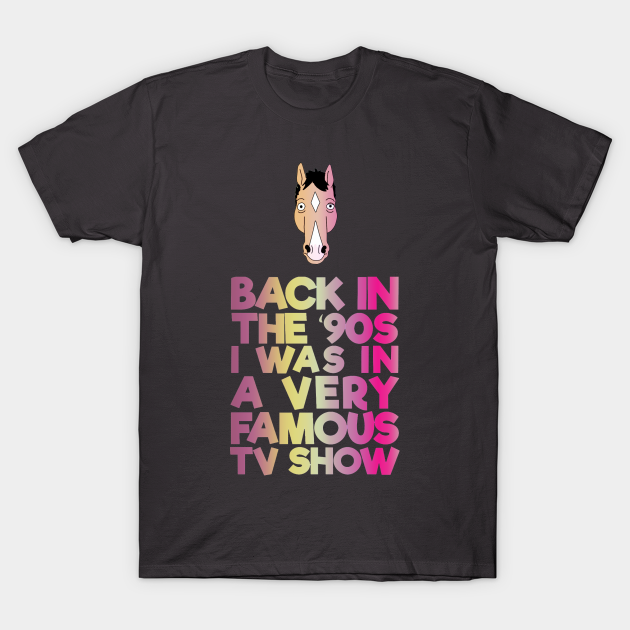 Discover back in the '90s - Bojack Horseman - T-Shirt