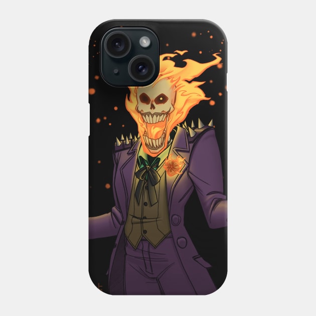 Ghost Jester Phone Case by pencilhead7