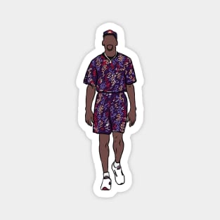 Michael Jordan Barcelona Outfit Magnet