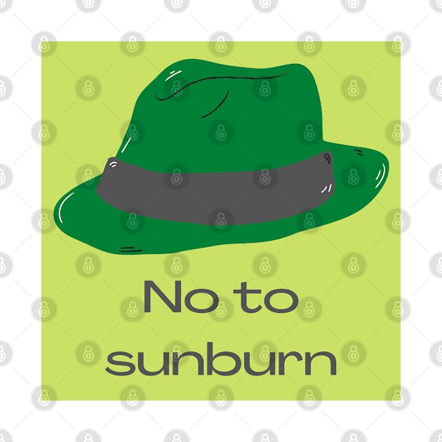 No to sunburn by Learner