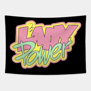 Lady power Tapestry