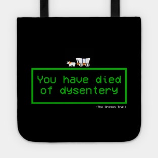 You have died... Tote