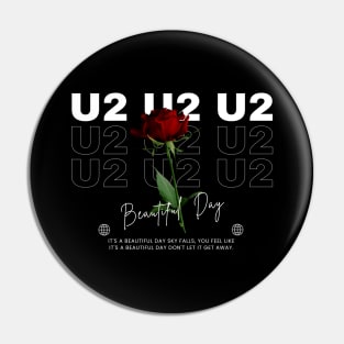 U2 // Flower Pin