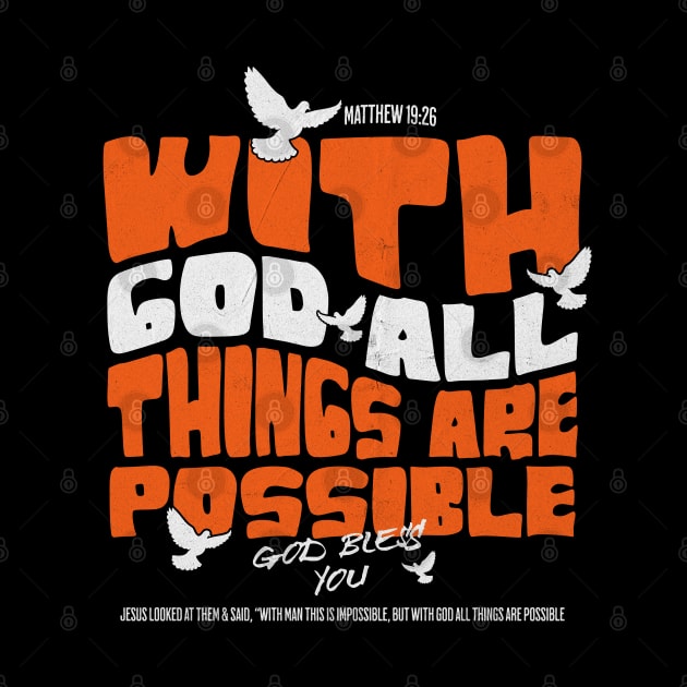 With God All Things Are Possible by Church Store