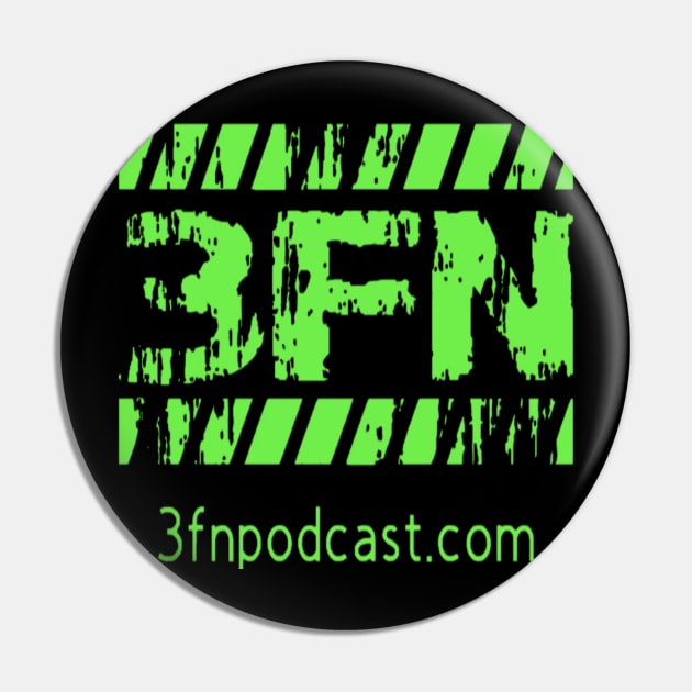 New 3FN Logo Pin by 3FN Podcast