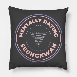 Mentally dating Seventeen Seungkwan Pillow