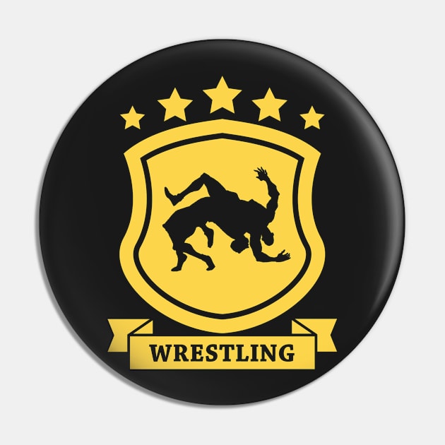 Wrestling Pin by Underground Cargo