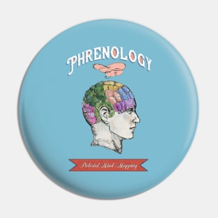 Phrenology - Pictorial Mind Mapping Pin
