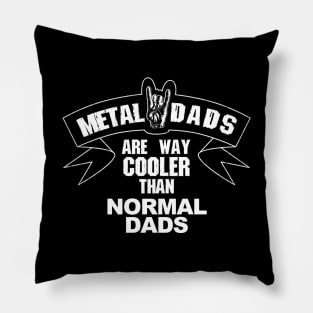 Best Metalhead Dad Best Dad Gift For Metalhead Males Dads Pillow