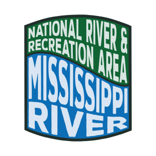 Mississippi National River and Recreation Area Wave T-Shirt