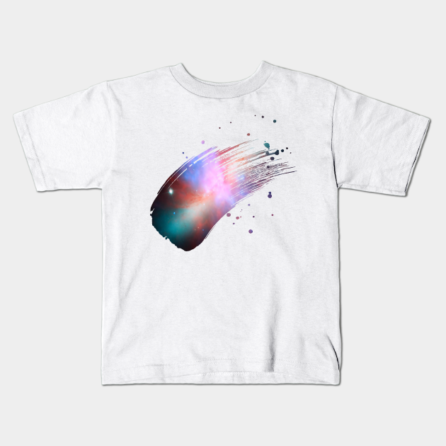galaxy paint t shirt