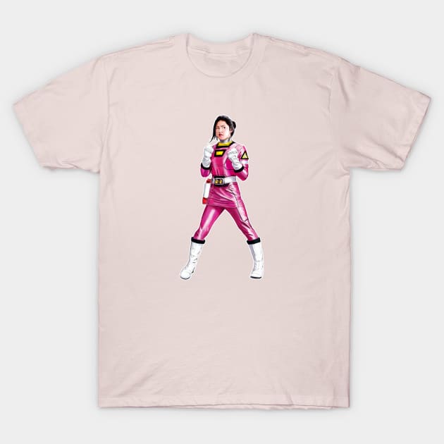 Pink Turbo Power Ranger - Power Rangers Turbo - T-Shirt | TeePublic