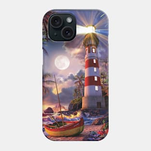 Lighthouse Beach Phone Case