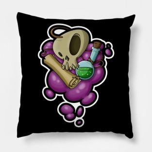 Skull & Magic Pillow