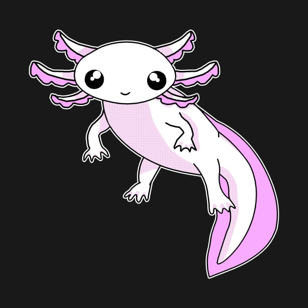 Axolotl by WulfieTees