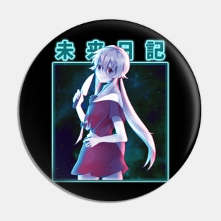 Yuno Gasai Obsession And Power Pin