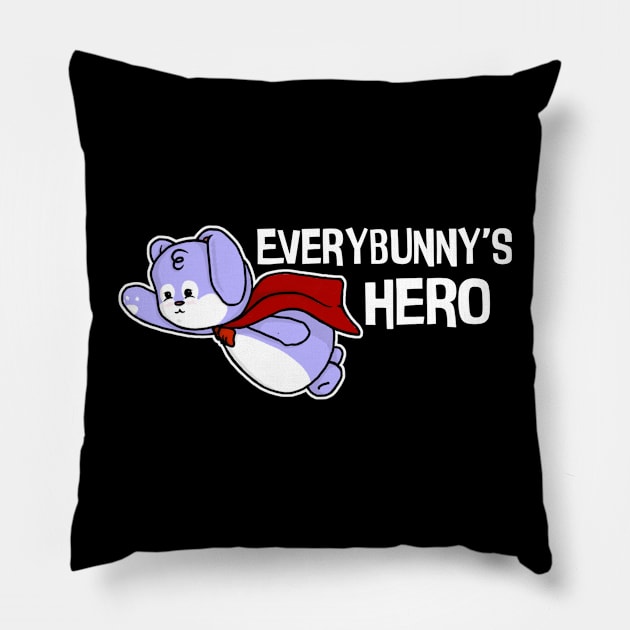 Everybunny's Hero Pillow by the-krisney-way