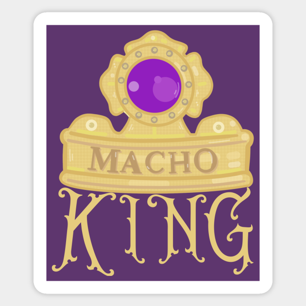 Macho King - Savage - Sticker