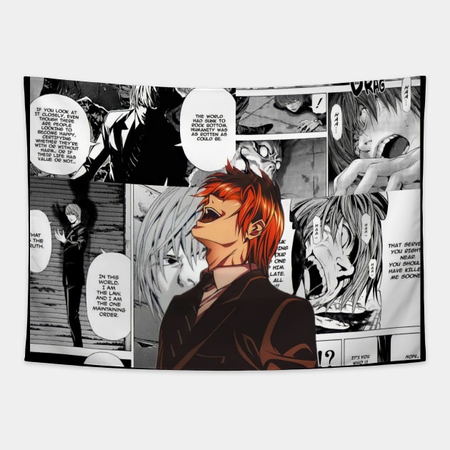 Light Yagami Tapestry by Jinwoo