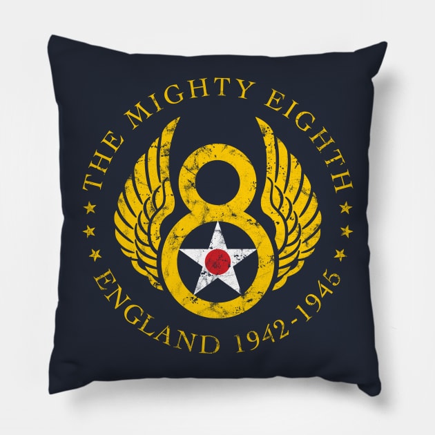 Mighty Eighth - 8th Air Force Pillow by 909 Apparel