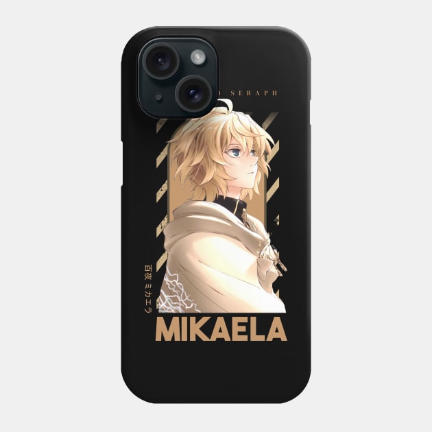 Mikaela // owari no seraph Phone Case by Ville Otila Abstract