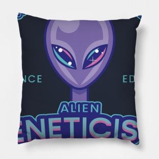 Alien Geneticists Team Pillow