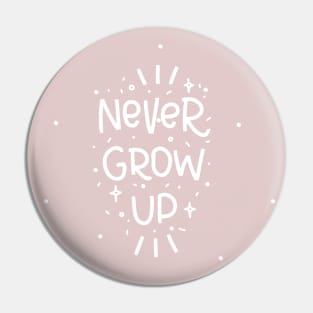 Baby girl birthday Never grow up Peter Pan quote. Pin