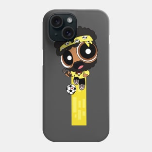 Flying Yellow Power Puff Wayne! Phone Case