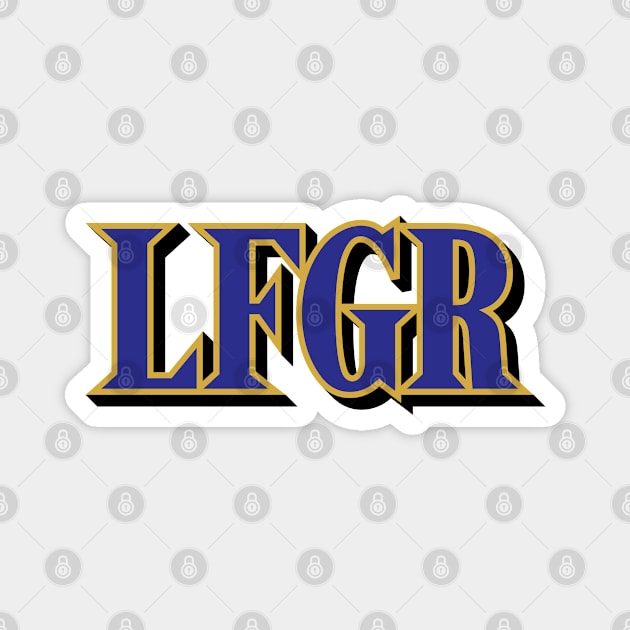 LFGR - White Magnet by KFig21