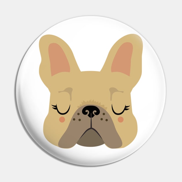 Josephine the French Bulldog Pin by giddyaunt