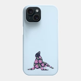 Floral Seal - Cool colors Phone Case