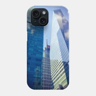 Skyscrapers, Manhattan, New York City Phone Case