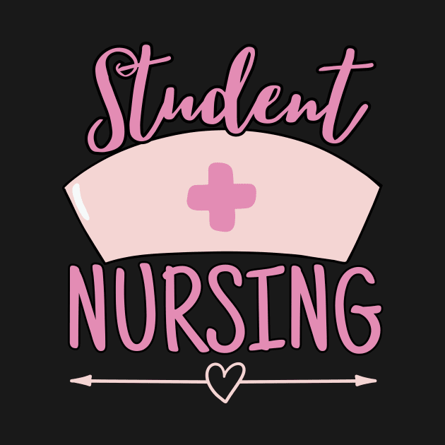 Pastel Nurse Students Nursing Pink by LenaArt