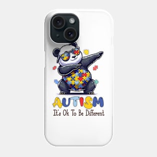 Panda Autism Awareness Flag, Autism Awareness Month Phone Case