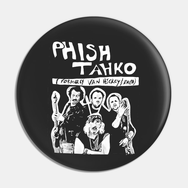 Phish Tahko Poster - Live at the Crab Shack Pin by  TigerInSpace