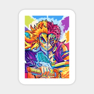 Rengoku X Akaza Magnet