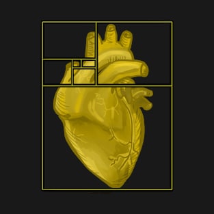 Fibonacci's Heart of Gold T-Shirt