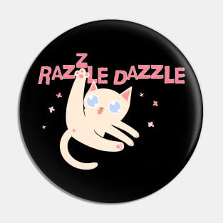 Razzle Dazzle Cat Pin