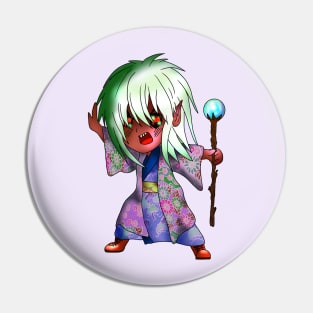 dark elf sorcerer for anime and manga fans Pin