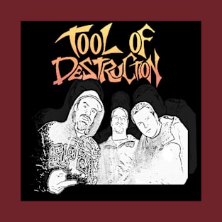 Tool of Destruction Retro T-Shirt